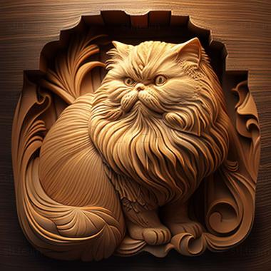 3D model Traditional Persian cat (STL)